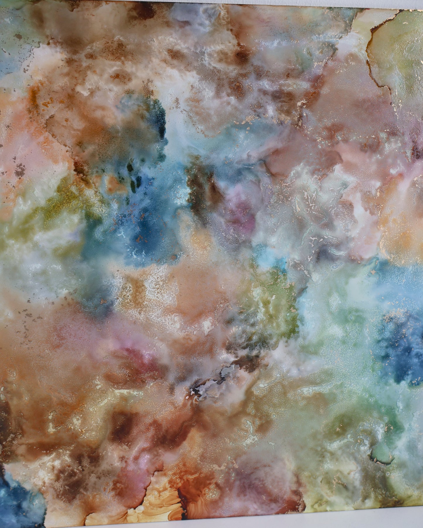 She Is as Gentle as a Cloud but Loves With a Fury of a Storm | 40 x 40 cm