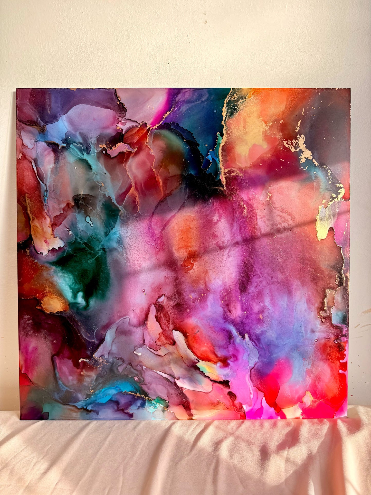 Up All Night | 50 x 50 cm