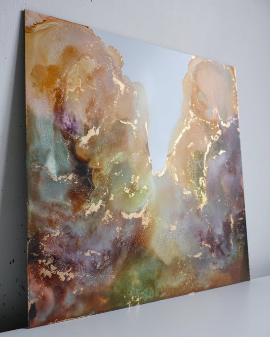 Nothing Can Dim the Light That Shines From Within | 40 x 40cm