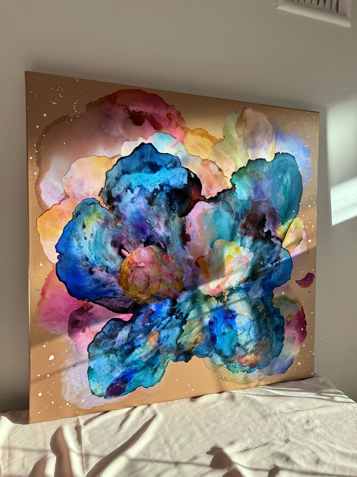 She Was Done Waiting for the Right Moment | 30 x 30"