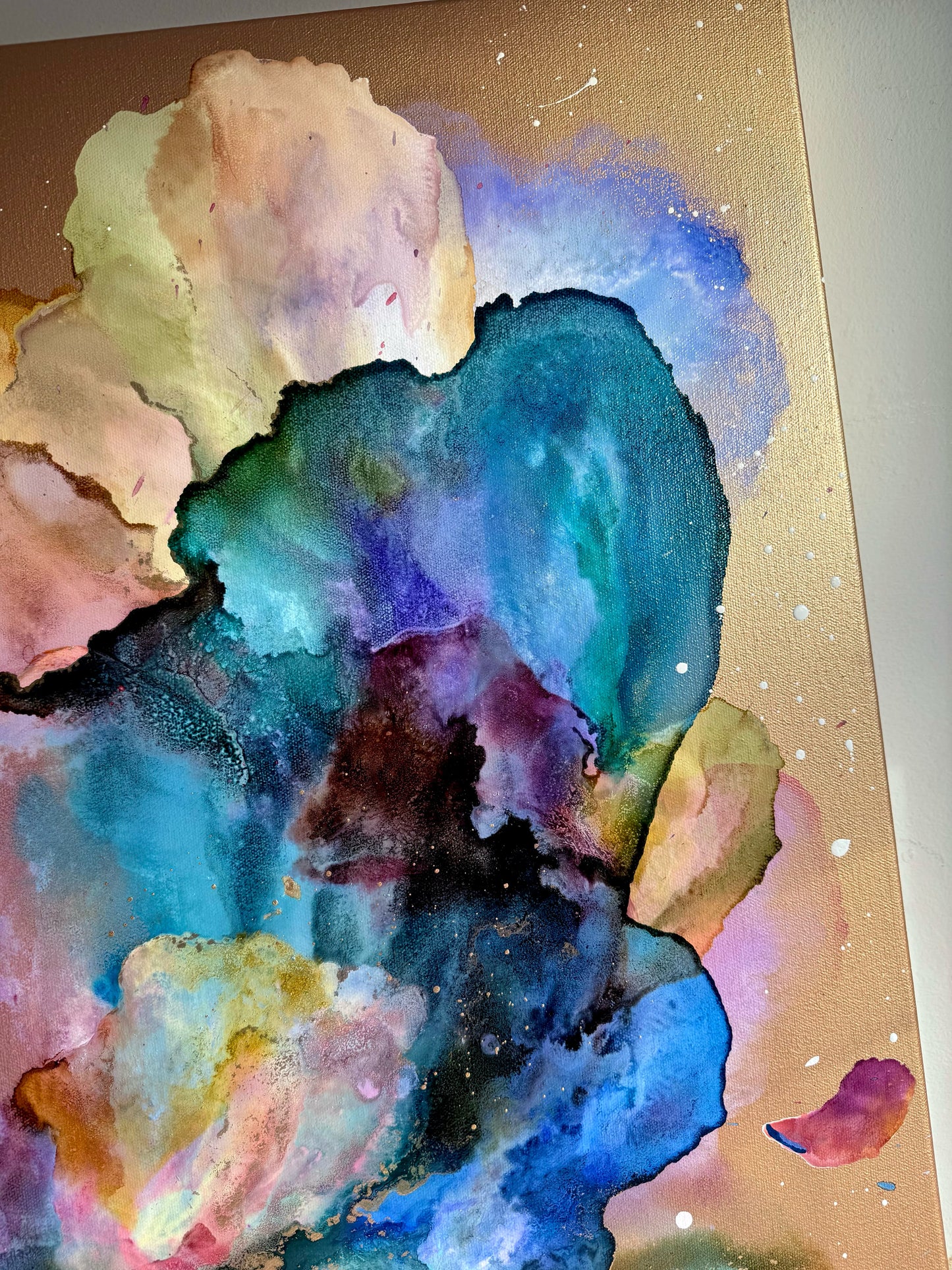 She Was Done Waiting for the Right Moment | 30 x 30"