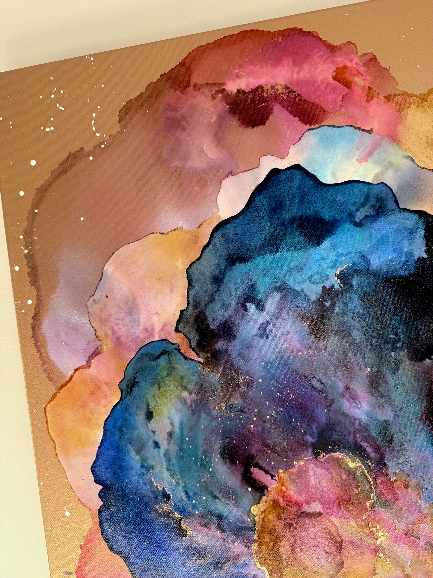 She Was Done Waiting for the Right Moment | 30 x 30"