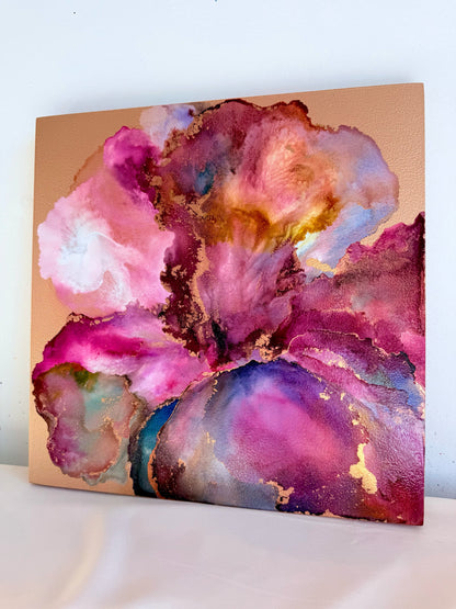 Dance of the Singing Petals | 30 x 30cm