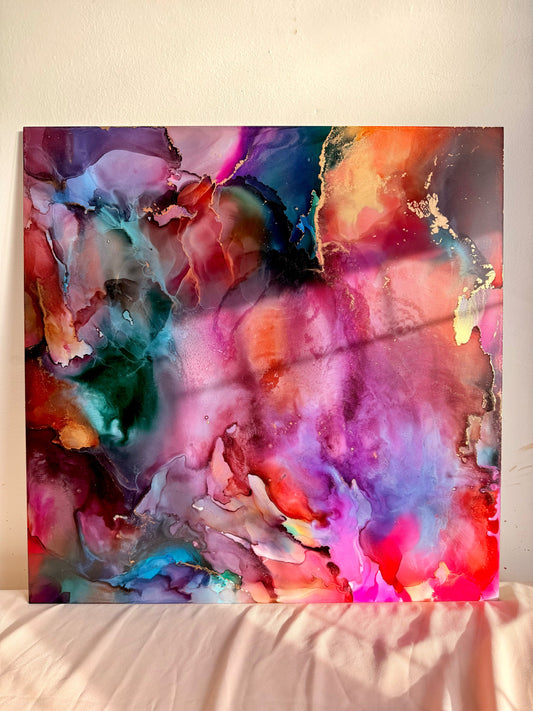 Up All Night | 50 x 50 cm