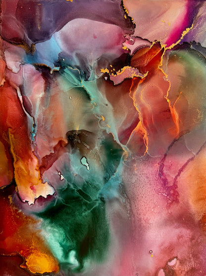 Up All Night | 50 x 50 cm