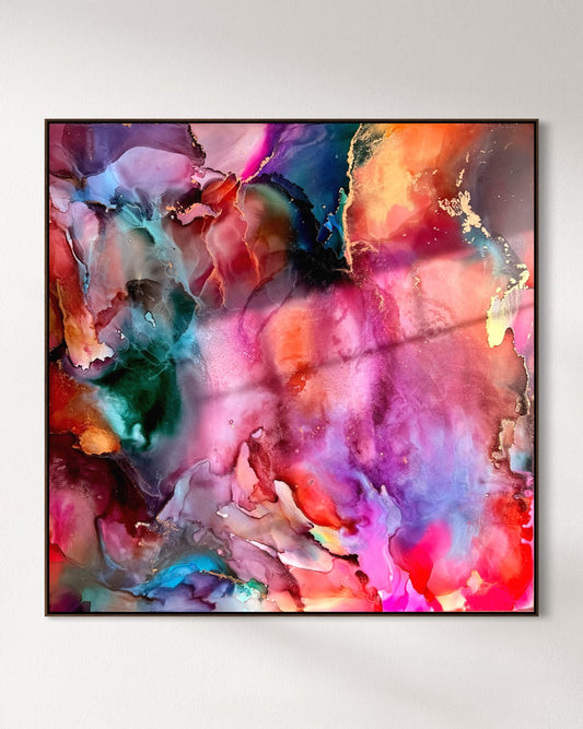 Up All Night | 50 x 50 cm